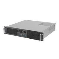 SilverStone 2U Rackmount Micro-ATX Server Case w/o PSU