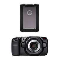 SanDisk Professional 5TB G-Drive ArmorATD + Pocket 4K Camera