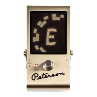 Peterson StroboStomp LE 75th Anniversary Edition Strobe Tuner Pedal