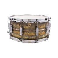 Ludwig LB464R 14x6.5" Raw Brass Phonic Snare Drum