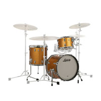 Ludwig 18" Classic Maple Jazzette Gold Sparkle 3 Piece Shell Pack