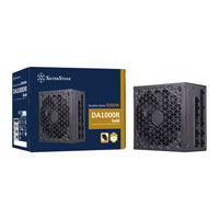 Silverstone 1000 Watt DA1000R PCIe 5.0 Cybenetics Gold QUIET Full Modular PSU/Power Supply ATX3.0