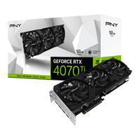 PNY NVIDIA GeForce RTX 4070 Ti 12GB VERTO Ada Lovelace Graphics Card