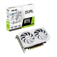 ASUS NVIDIA GeForce RTX 3060 DUAL White OC Edition 8GB Ampere Graphics Card