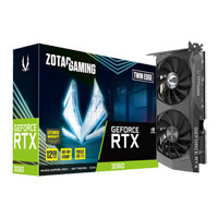 ZOTAC GAMING NVIDIA GeForce RTX 3060 12GB TWIN EDGE Ampere Refurbished Graphics Card