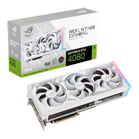 ASUS NVIDIA GeForce RTX 4080 16GB ROG STRIX White Edition Ada Lovelace Graphics Card