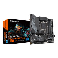 Gigabyte B760M GAMING X AX DDR4 M-ATX Motherboard