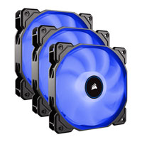 Corsair AF120 120mm Blue LED 3-Pin Refurbished Triple Fan Pack