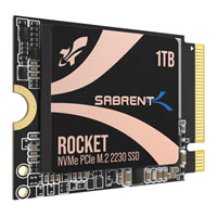 Sabrent Rocket 2230 1TB NVMe PCIe 4.0 Solid State Drive