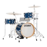 Tama Club Jam Drum 3pc Suitcase Kit Shell Pack Indigo Sparkle