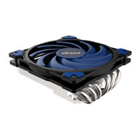 Akasa H6LS Multi Platform Ultra Low-Profile 6-Heatpipe Cooler