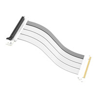 Cooler Master 300mm White Riser Cable for PCIe 4.0 x16