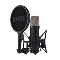 Rode NT1 5th Gen Large Diaphragm Condenser Microphone - Black