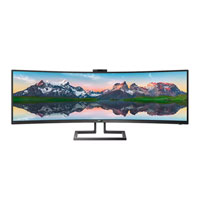 Philips 49"  499P9H/00 Curved 32:9 Superwide Monitor with Built in Docking Station & Webcam