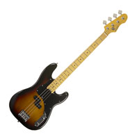 Blade Austin Classic Bass, 3-Tone Sunburst, Maple FB, Chrome Parts