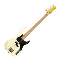 Blade Austin Classic Bass, Vintage White, Pau Ferro FB, Chrome Parts