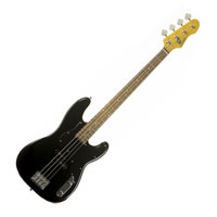Blade Austin Classic Bass, Black Pao Ferro FB