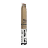 ProMark Classic Forward 5A Hickory Drumsticks, Oval Wood Tip, 4-Pack