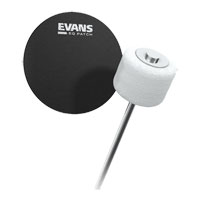 Evans EQ Single Pedal Patch, Black Nylon EQPB1