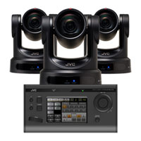 JVC KY-PZ400NBE PTZ Camera Bundle