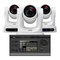 JVC KY-PZ400NWE PTZ Camera Bundle