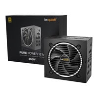 be quiet! Pure Power 12 M 850 Watt PCIe 5.0 80+ Gold Fully Modular QUIET PSU/Power Supply ATX 3.0