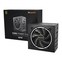 be quiet! Pure Power 12 M 850 Watt PCIe 5.0 80+ Gold Fully Modular PSU/Power Supply ATX 3.0