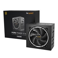 be quiet! Pure Power 12 M 1000 Watt PCIe 5.0 80+ Gold Fully Modular ATX3.0 PSU/Power Supply