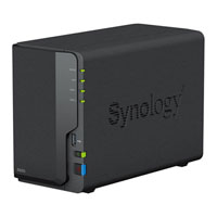 Synology DiskStation DS223 2 Bay Desktop NAS Enclosure