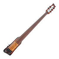 Ibanez UB805-MOB Upright 5-string Bass Guitar - Mahogany Oil Burst