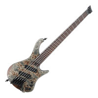 Ibanez EHB1505MS-BIF 5 String Bass Guitar - Black Ice Flat