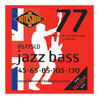 Rotosound Jazz Bass 77 5-String Standard Long Scale Bass Strings (45-130) RS775LD