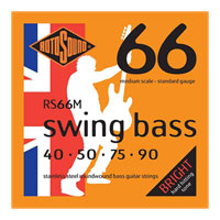 Rotosound Swing Bass 66 Medium Scale Bass Strings (40-90) RS66M