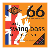 Rotosound Swing Bass 66 Short Scale Bass Strings (40-90) RS66S