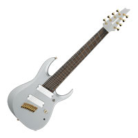 Ibanez RGDMS8 8-String Electric Guitar - Classic Silver Matte