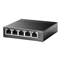 tp-link TL-SG105MPE 5-Port Gigabit Rackmount Switch with PoE+