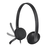 Logitech H340 USB Headset with Noise Cancelling Microphone