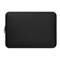 JLC Neoprene Sleeve with Zipper for 14" Laptop Black