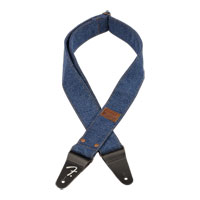 Fender x Wrangler Riveted Denim Strap, Indigo