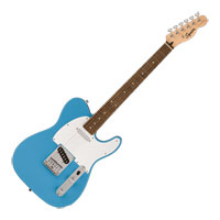 Squier Sonic Telecaster, Laurel Fingerboard, White Pickguard, California Blue