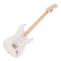 Squier Sonic Stratocaster HT, Maple Fingerboard, White Pickguard, Arctic White