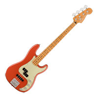 Fender Player Plus Precision Bass, Maple Fingerboard, Fiesta Red