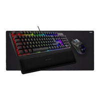 Tecware Phantom RGB 105-Key Mechanical Keyboard, Exo Mouse, Wrist and Mouse Pad eSports Bundle