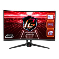 ASRock 27" PG27F15RS1A 240Hz Adaptive Sync Curved Monitor