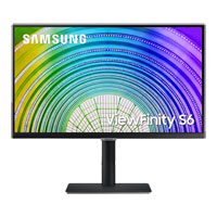 Samsung 27" ViewFinity S6 WQHD HDR10 FreeSync IPS Monitor USB-C Height/Tilt/Pivot/Swivel Adjustable