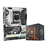 ASRock X670E Steel Legend + AMD Ryzen 9 7900X CPU Bundle