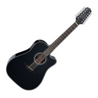 Takamine GD30CE-BLK 12 String Black Gloss