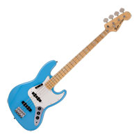 Fender Made in Japan Limited International Colour Jazz Bass, Maple Fingerboard, Maui Blue