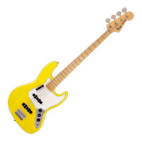 Fender Made In Japan Limited International Colour Jazz Bass, Maple Fingerboard, Monaco Yellow