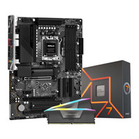 ASRock X670E PG Lightning + AMD Ryzen 7 7700X CPU + 32GB Corsair RAM Bundle